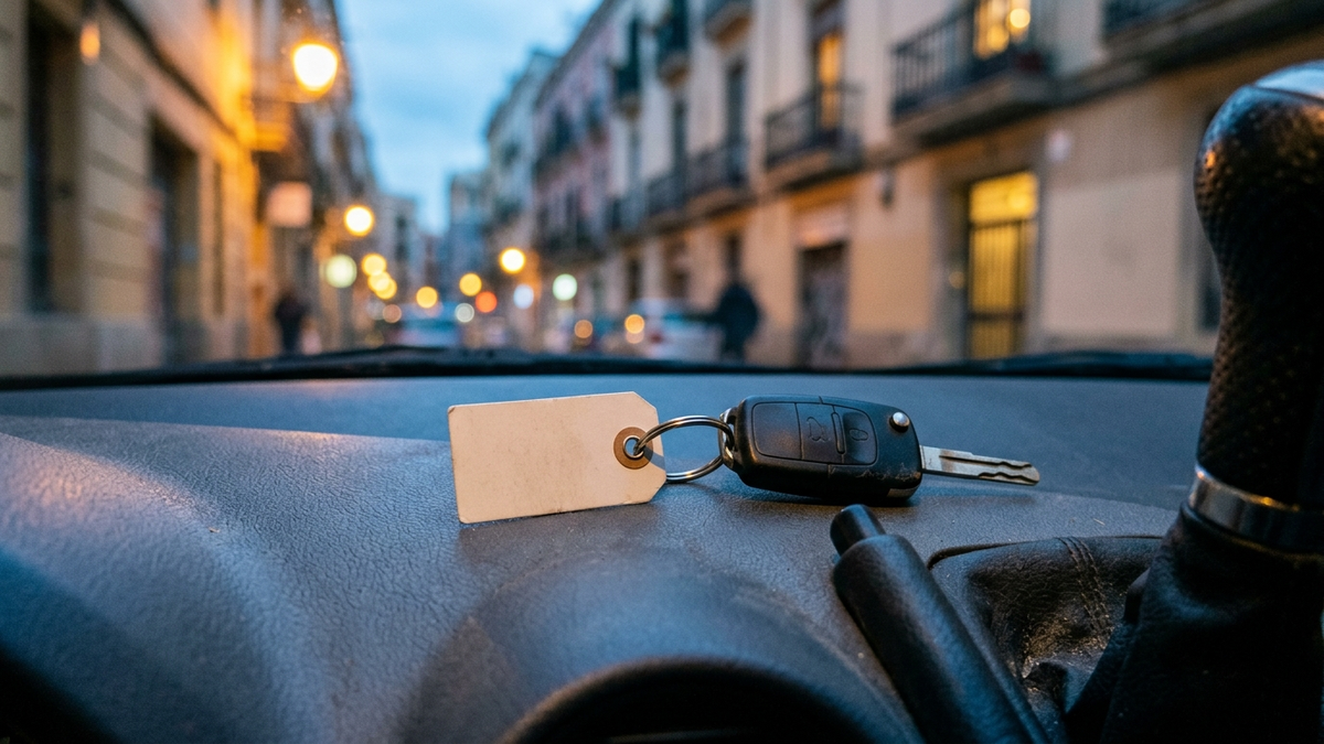 Conductora revisando en el móvil alternativas a un seguro de coche caro | Tuio
